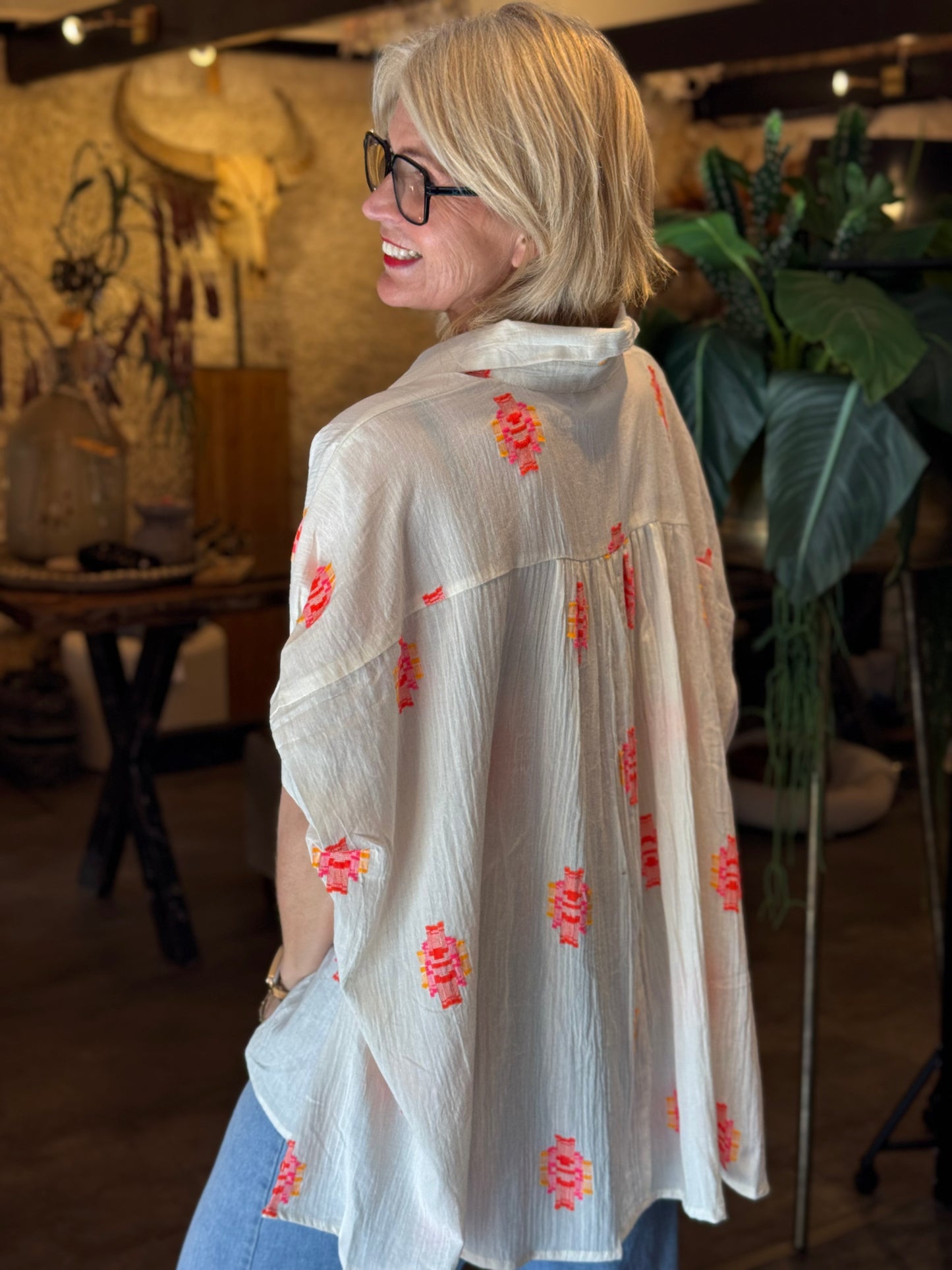 Blouse Bianca/ Creme