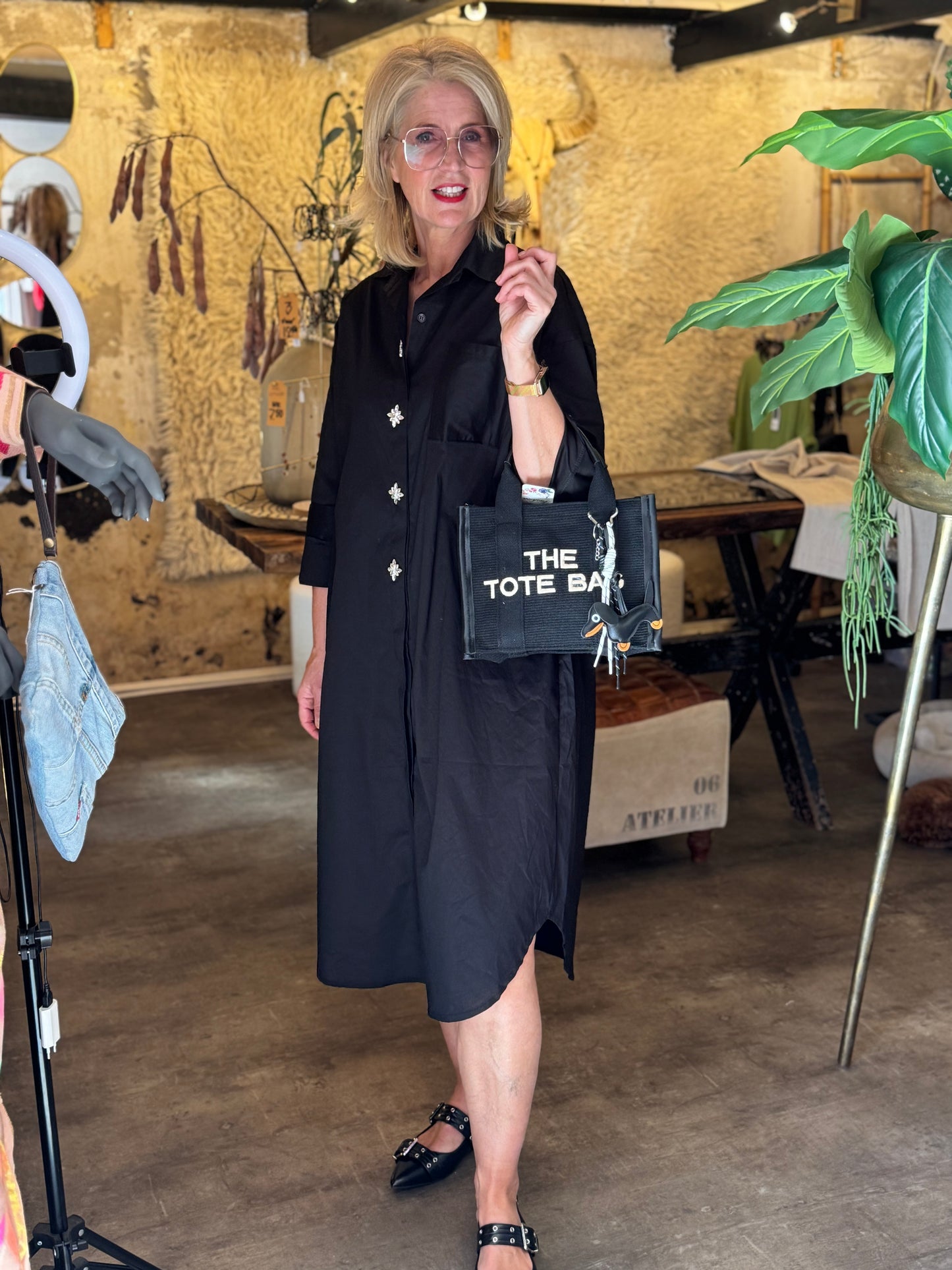 THE TOTE BAG / incl bagcharme