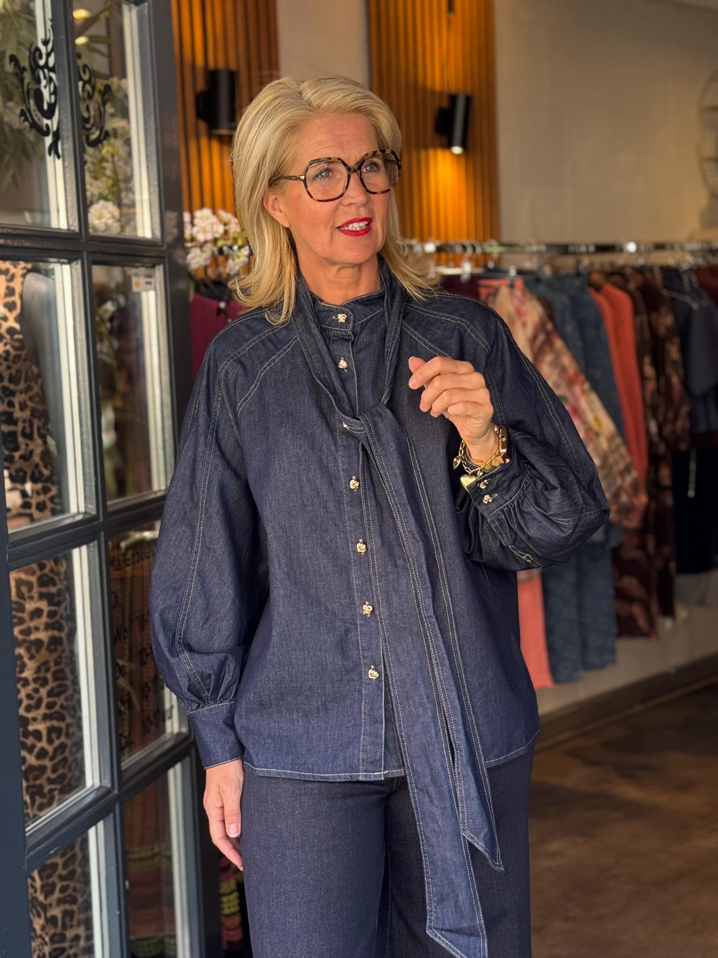 Jeans Blouse Grace / Noirbleu