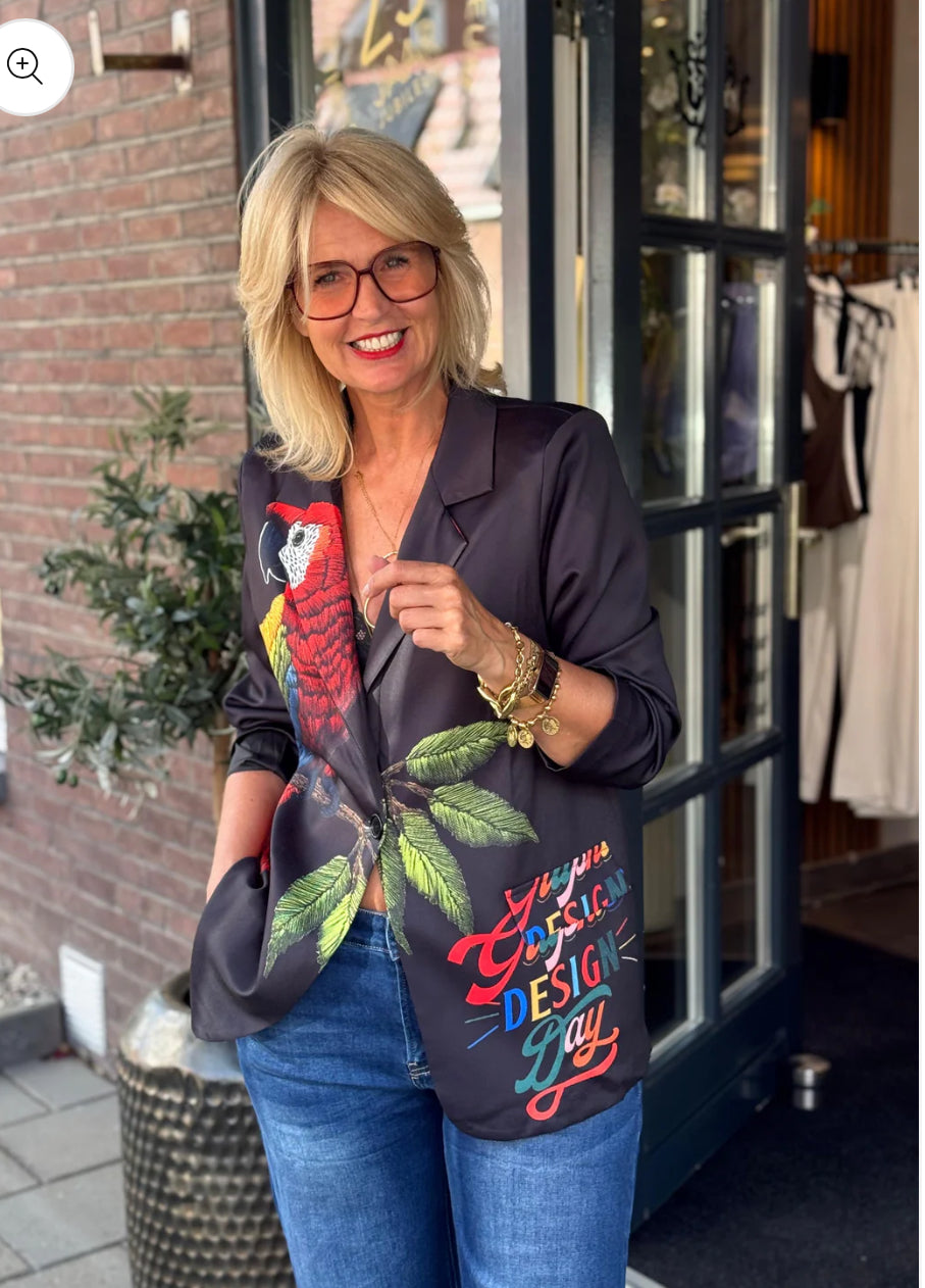 Blazer Bird/ zwart