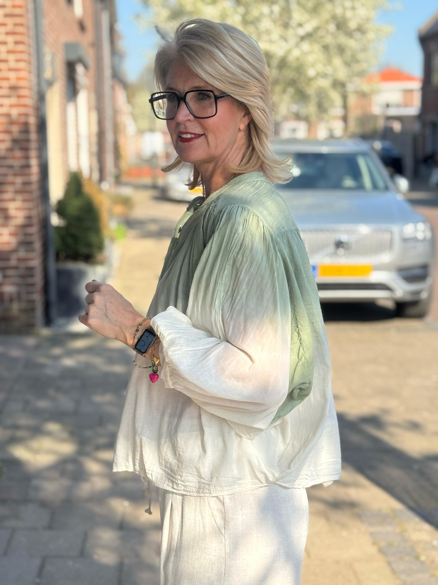 Blouse Ombre /Green