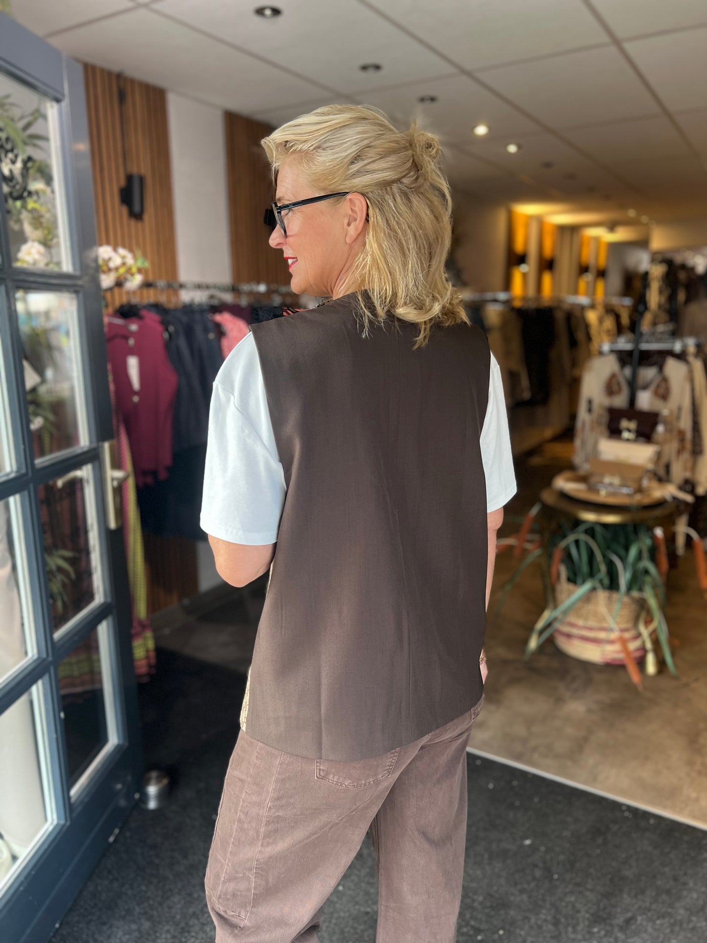 Gilet Perfect/ Choco