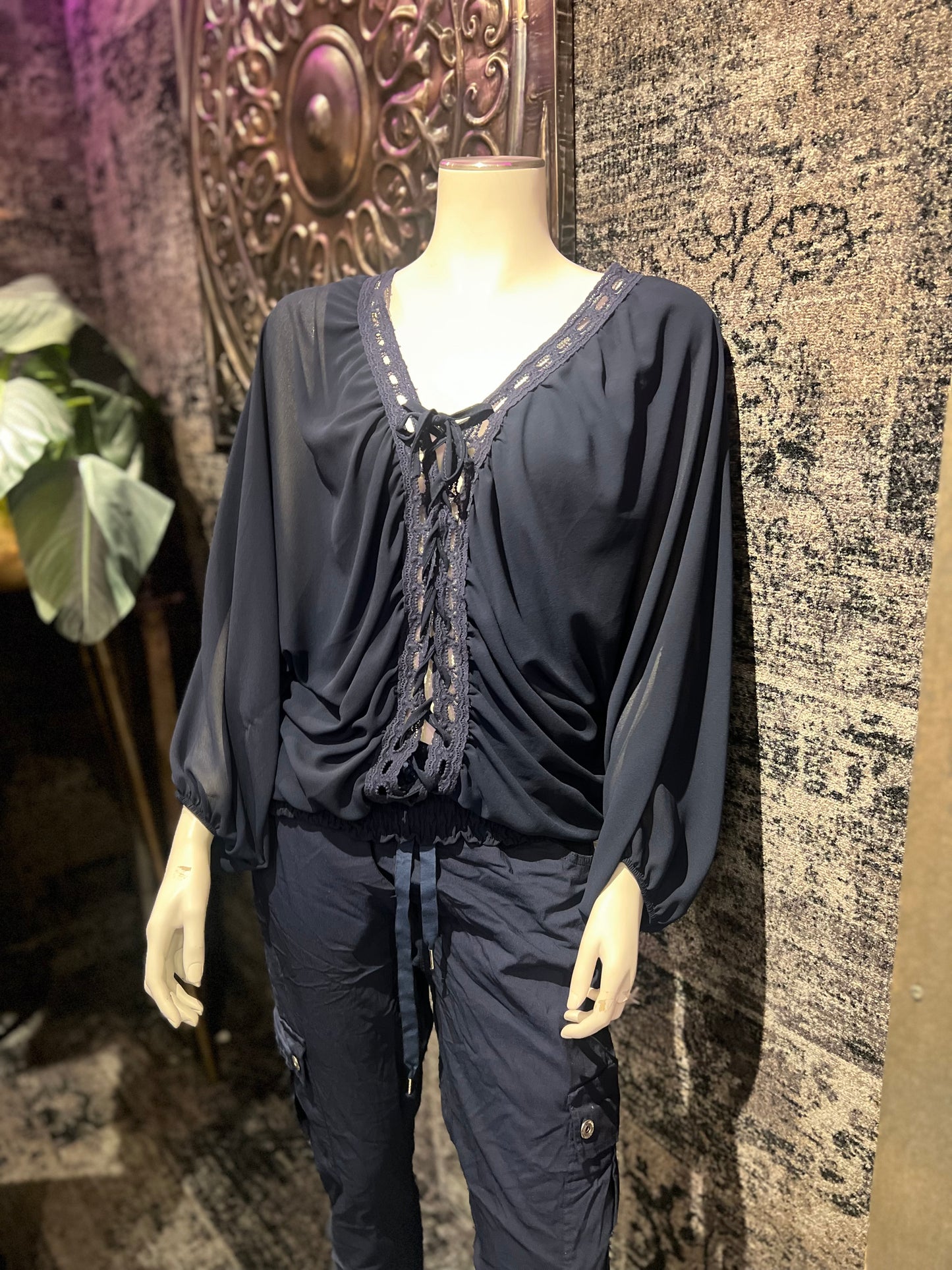Blouson / Donker blauw