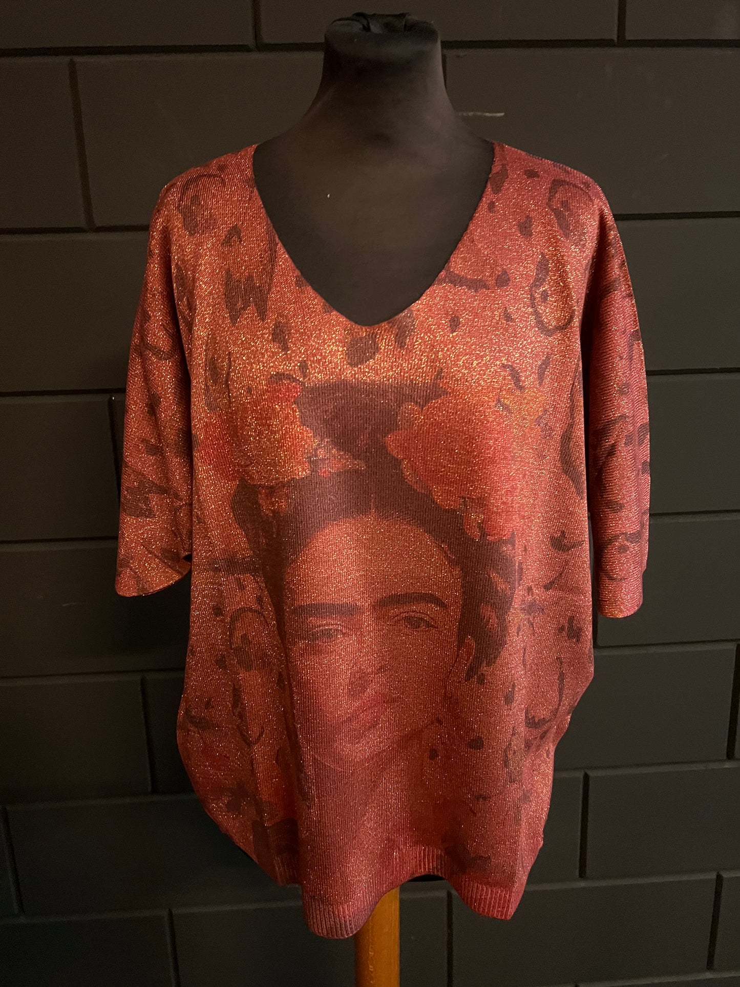 Shirt Frida/ rood