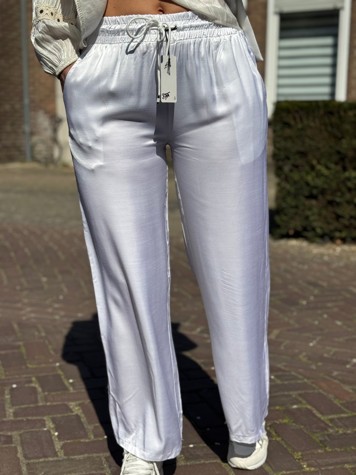 Broek Dyvie/ wit