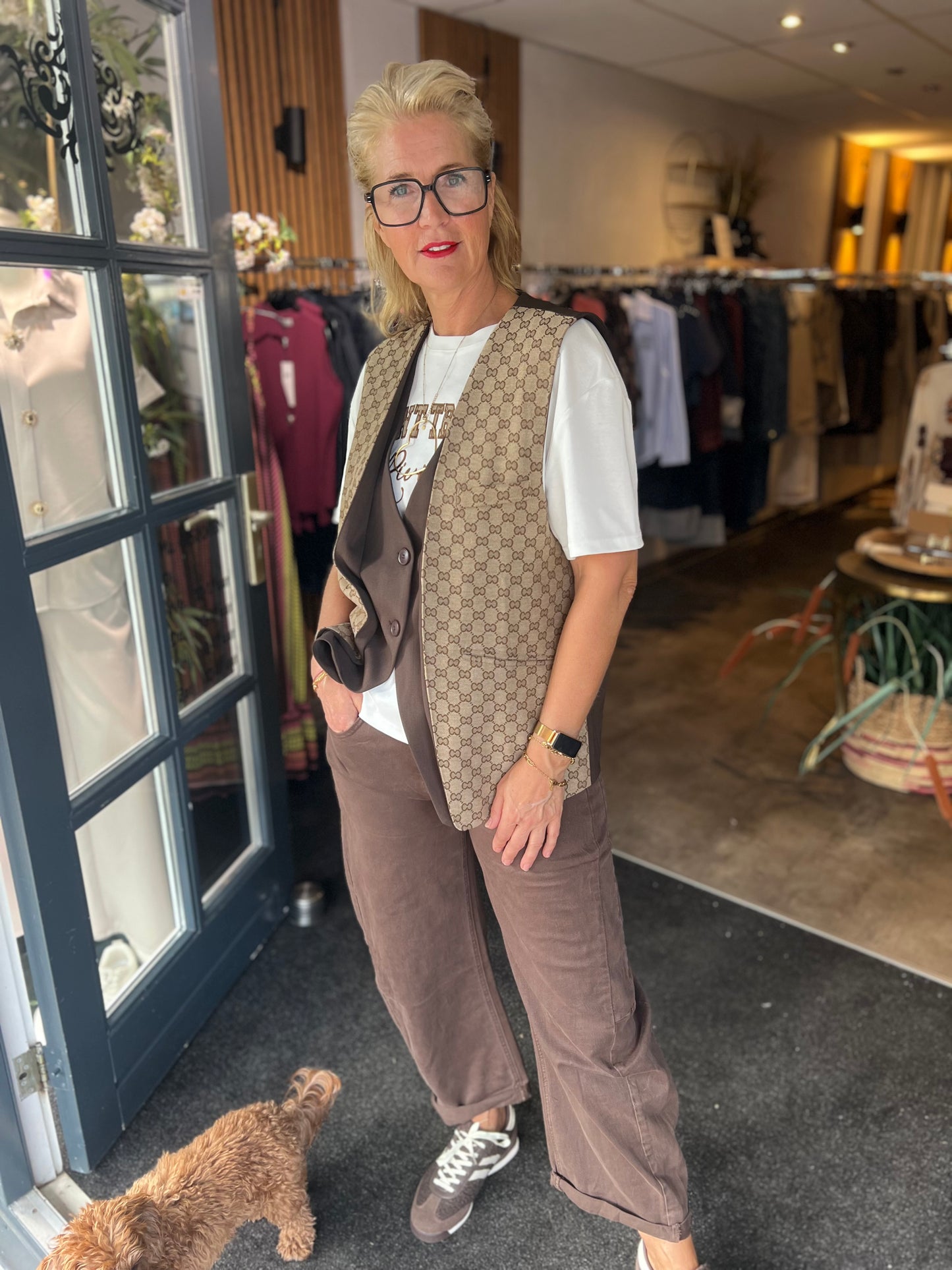 Gilet Perfect/ Choco