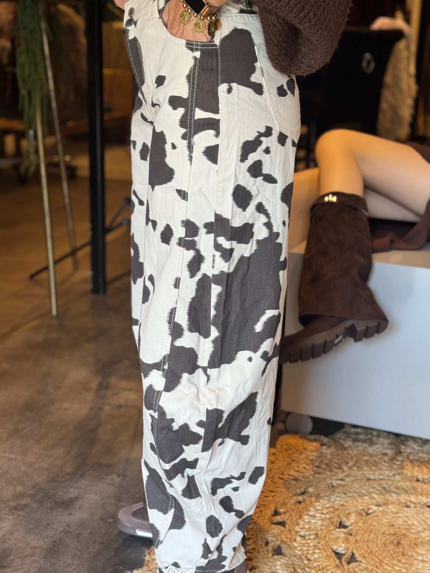 Jeans Barrel Cow
