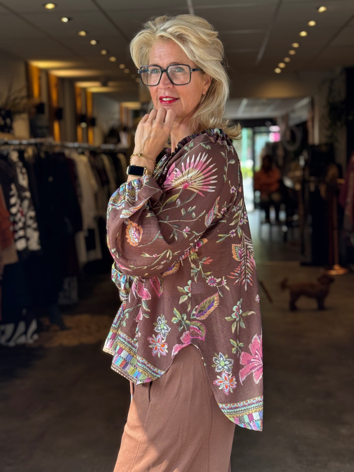 Blouse Autumn / Bruin
