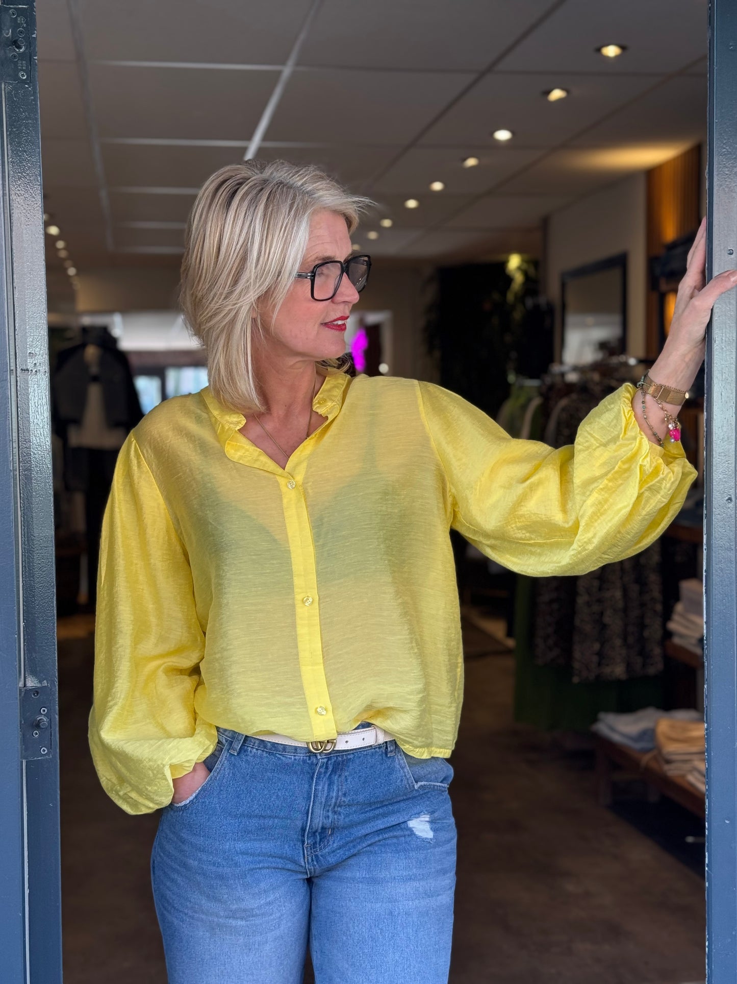 Blouse Lotte| Geel