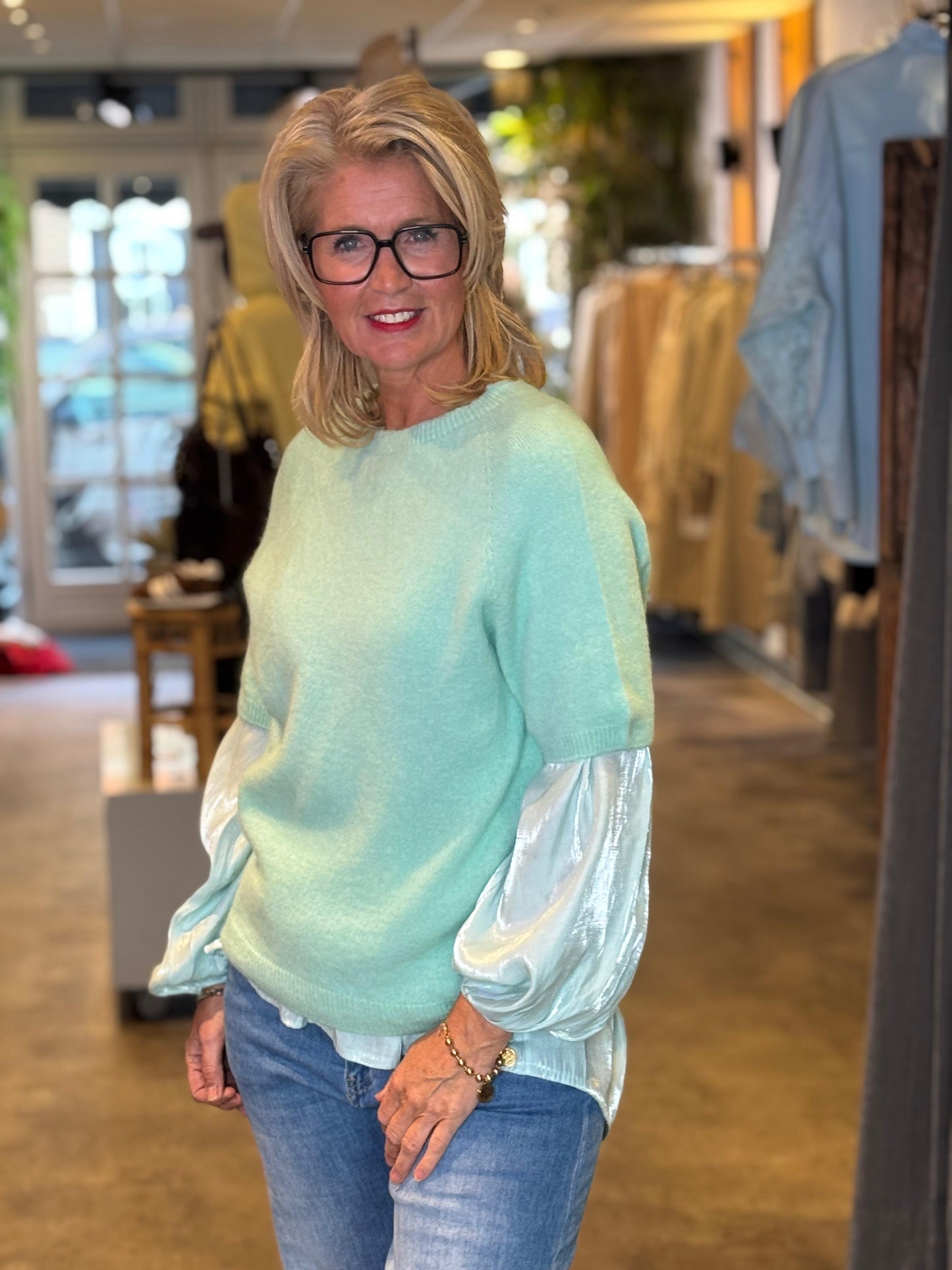 Trui Breeze/ Zee Groen