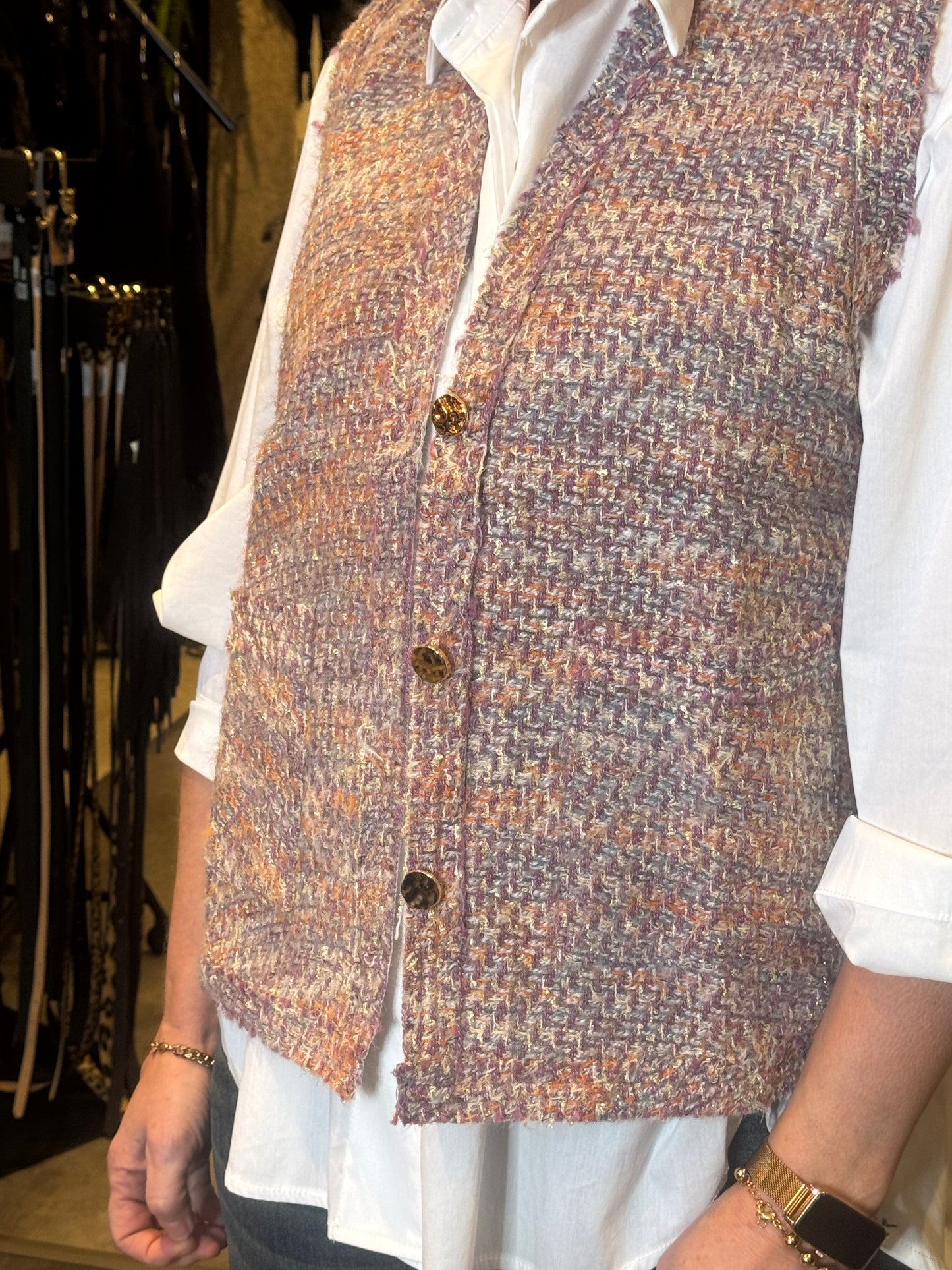 Gilet Chanel/ Pastel