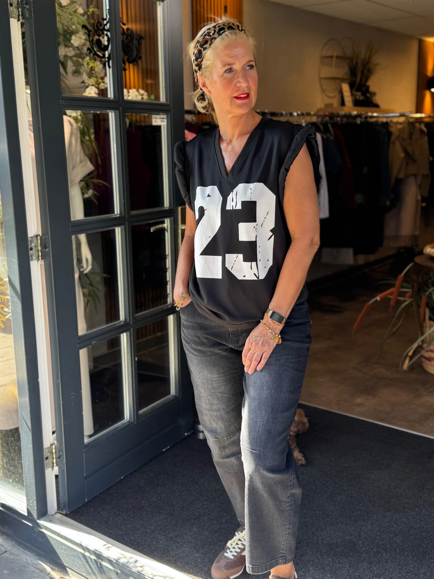 Shirt Basebelle/ zwart