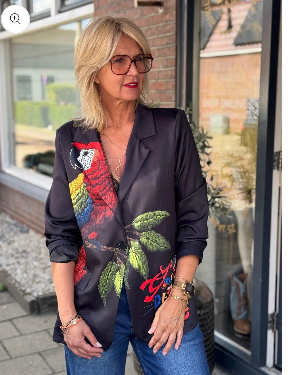 Blazer Bird/ zwart
