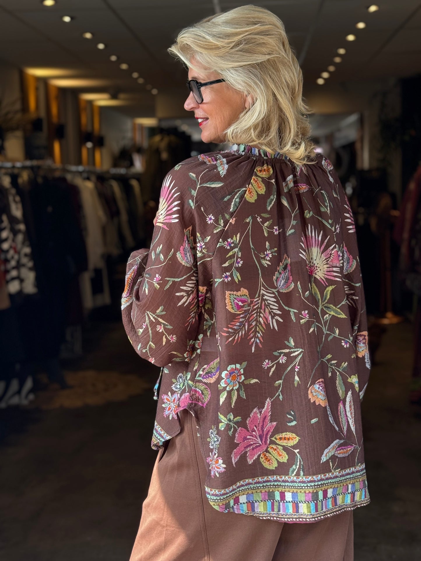 Blouse Autumn / Bruin