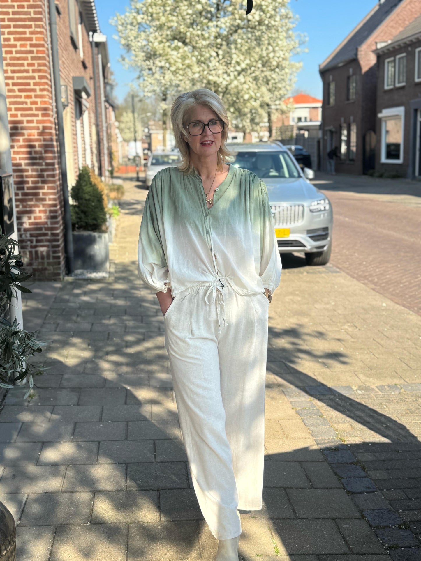 Blouse Ombre /Green