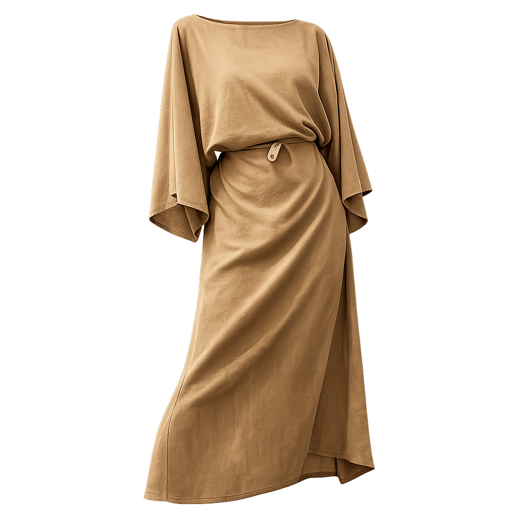 Jurk Belle/ Camel