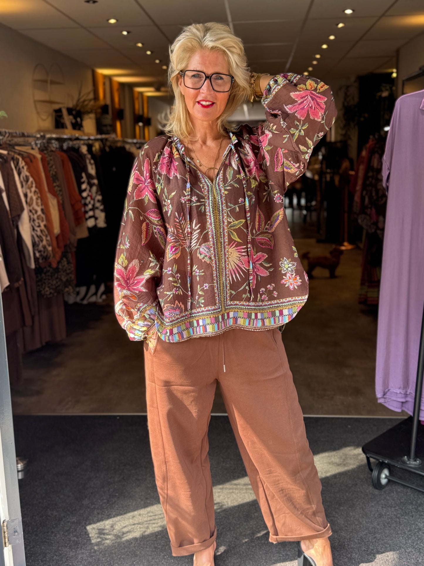 Blouse Autumn / Bruin