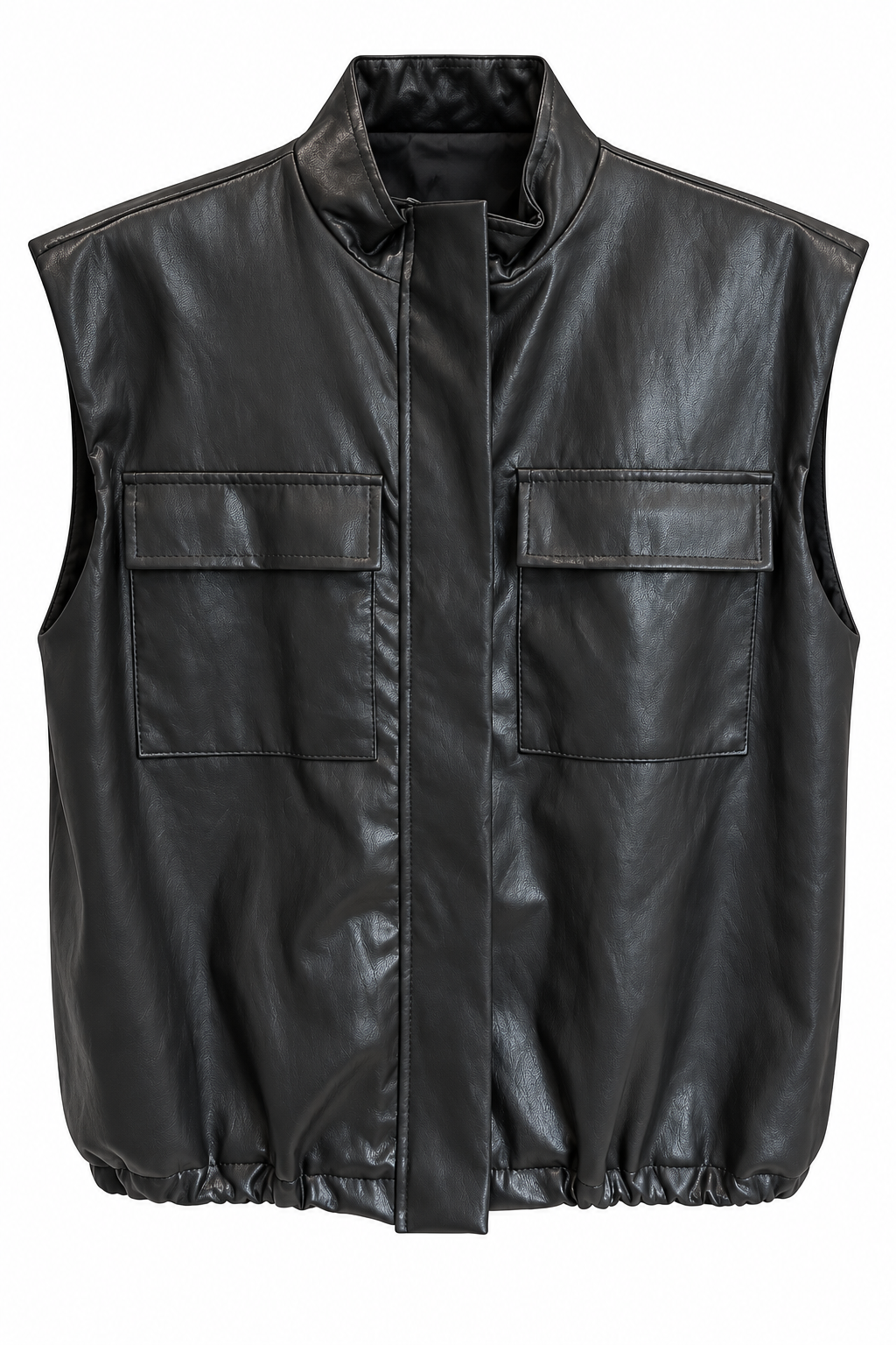 Gilet PU/ Zwart