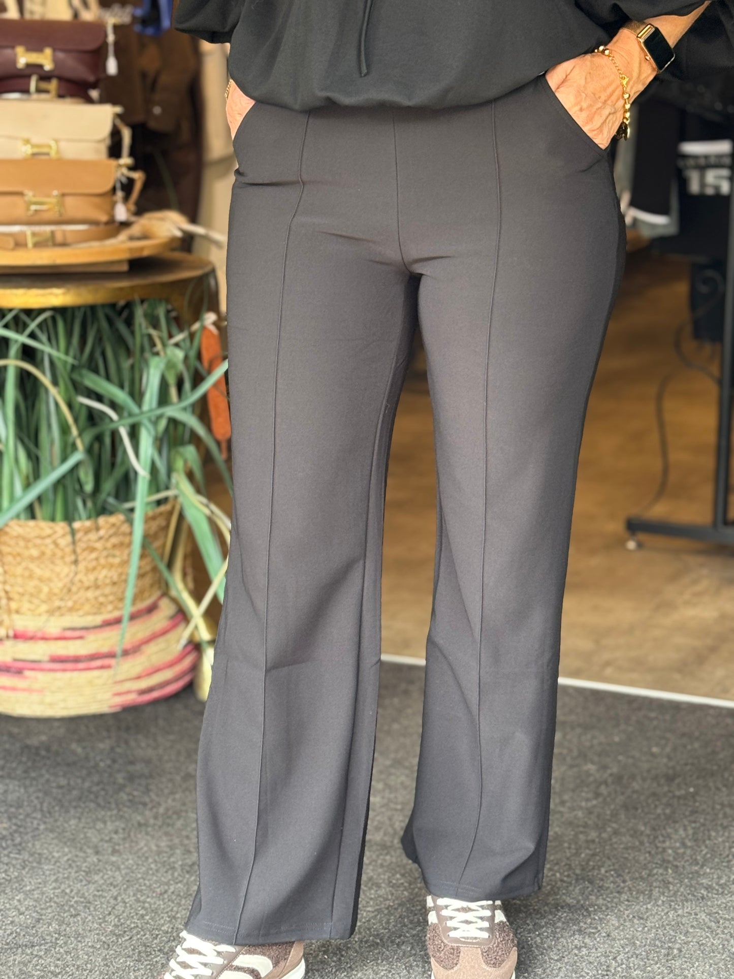 Broek Chic Comfort/ zwart