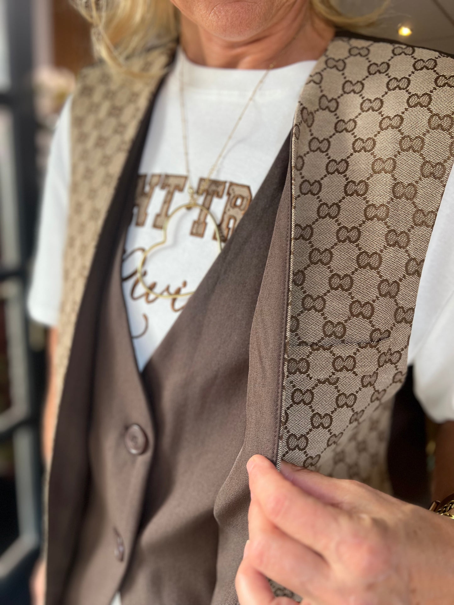 Gilet Perfect/ Choco
