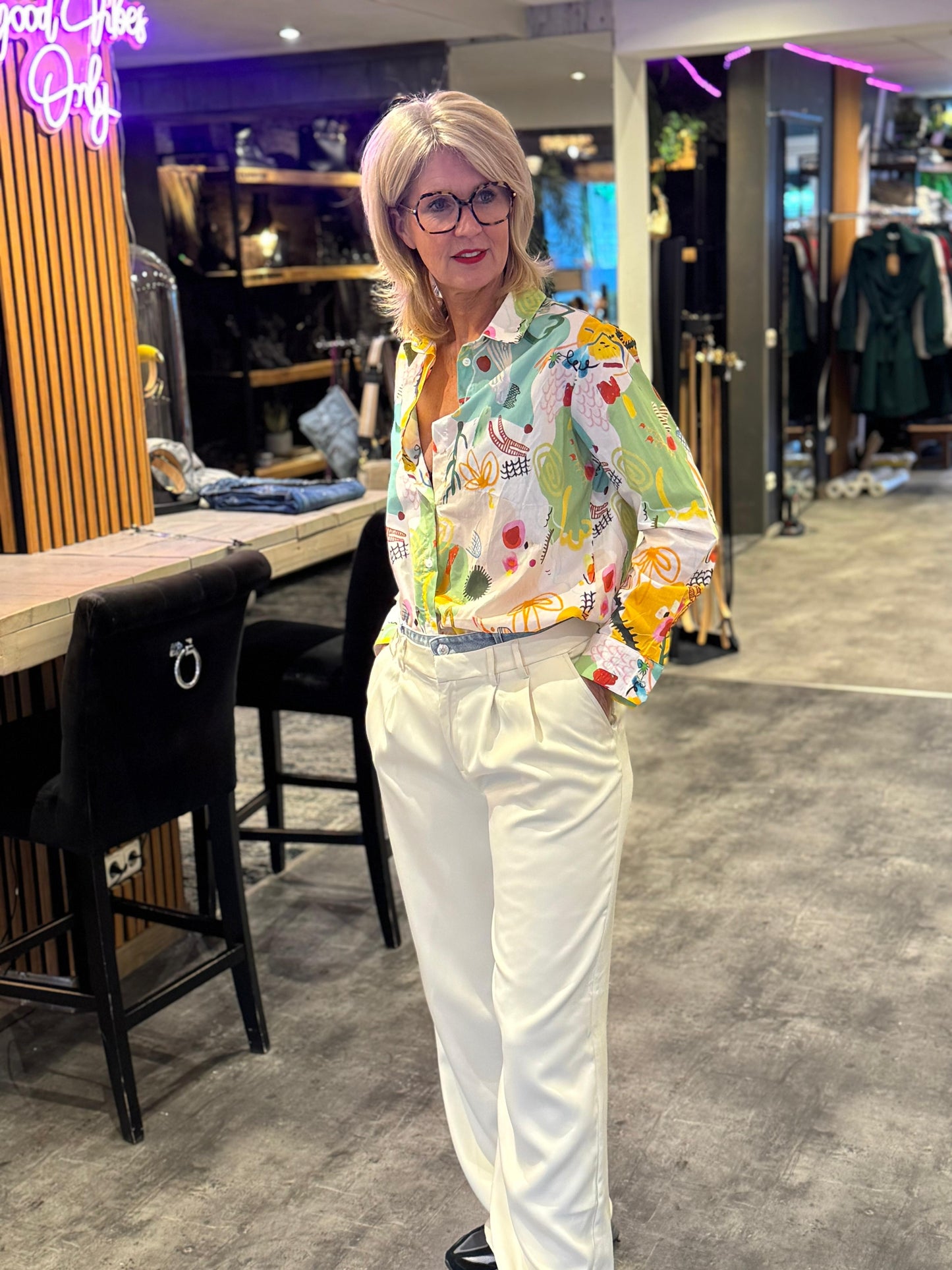 Pantalon Vivian | Crème