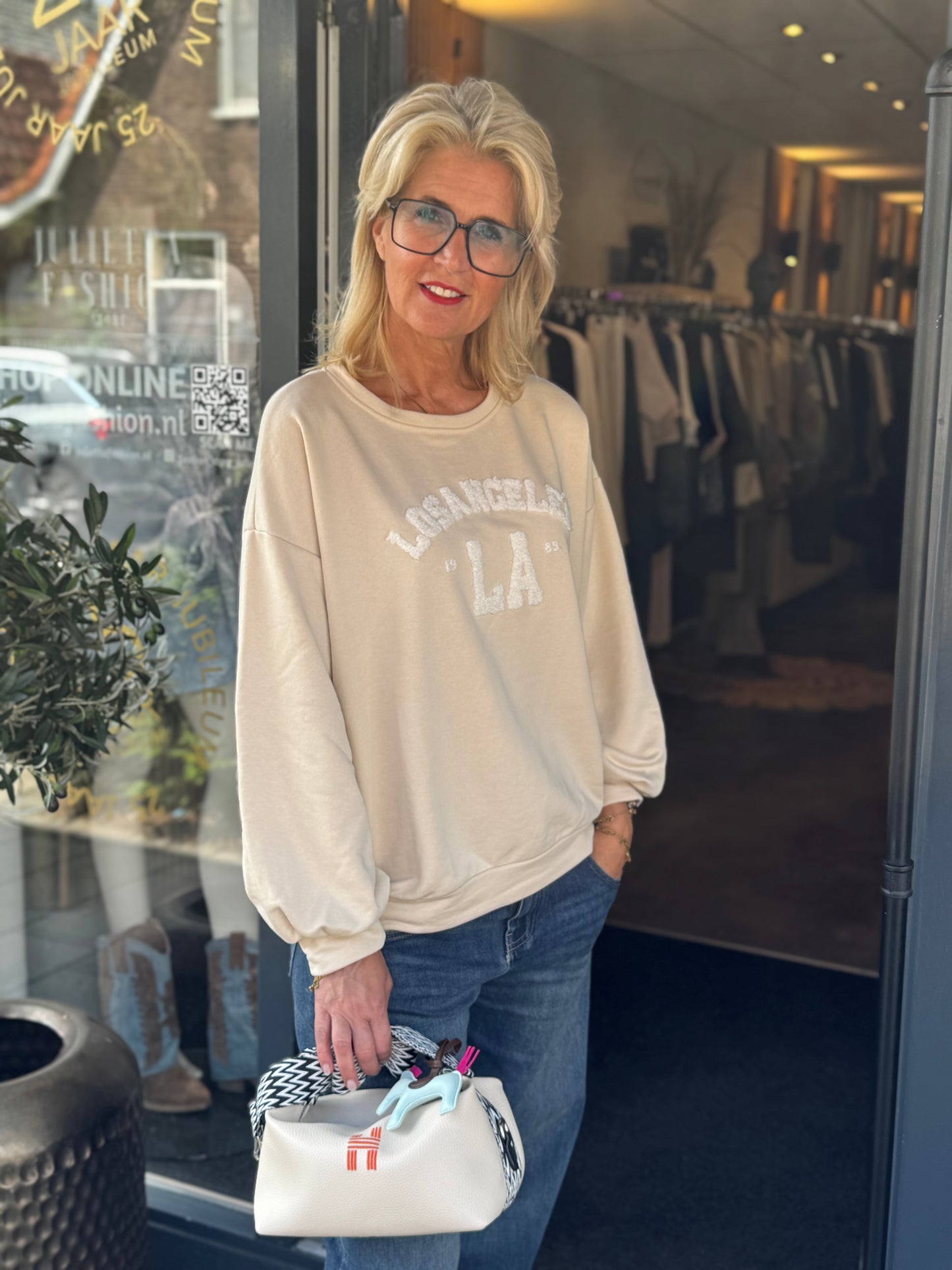 Sweater LA/ Beige