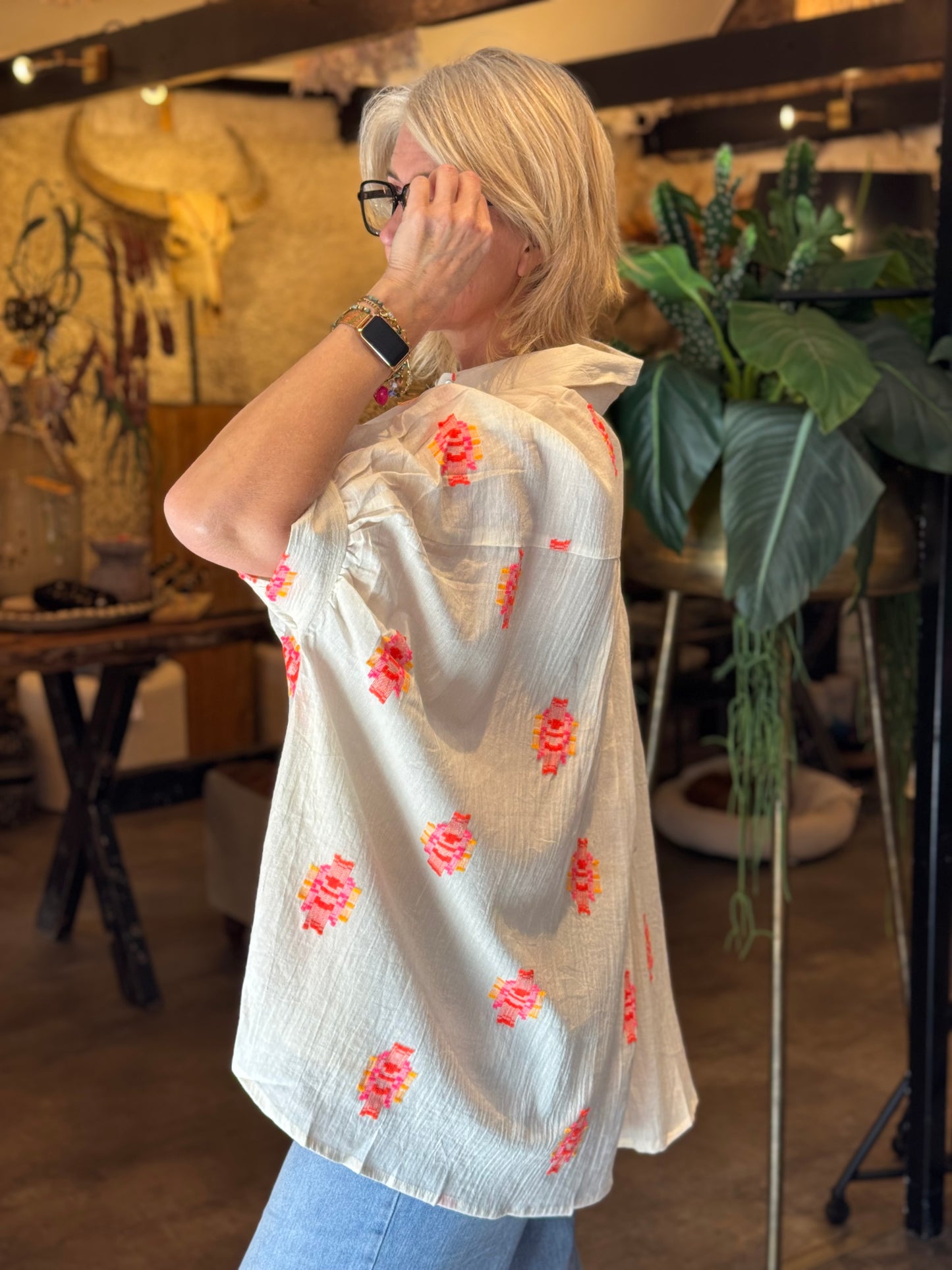Blouse Bianca/ Creme