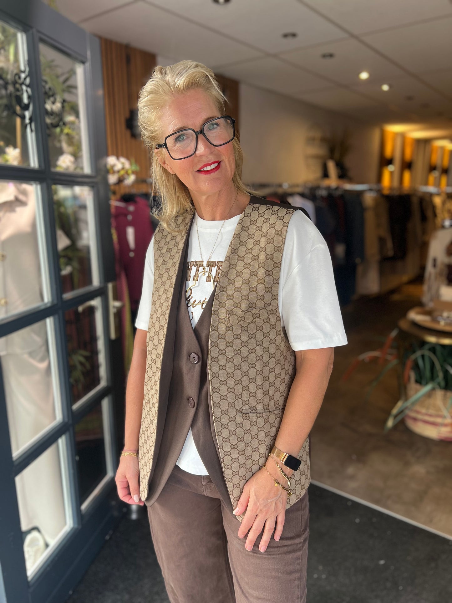 Gilet Perfect/ Choco