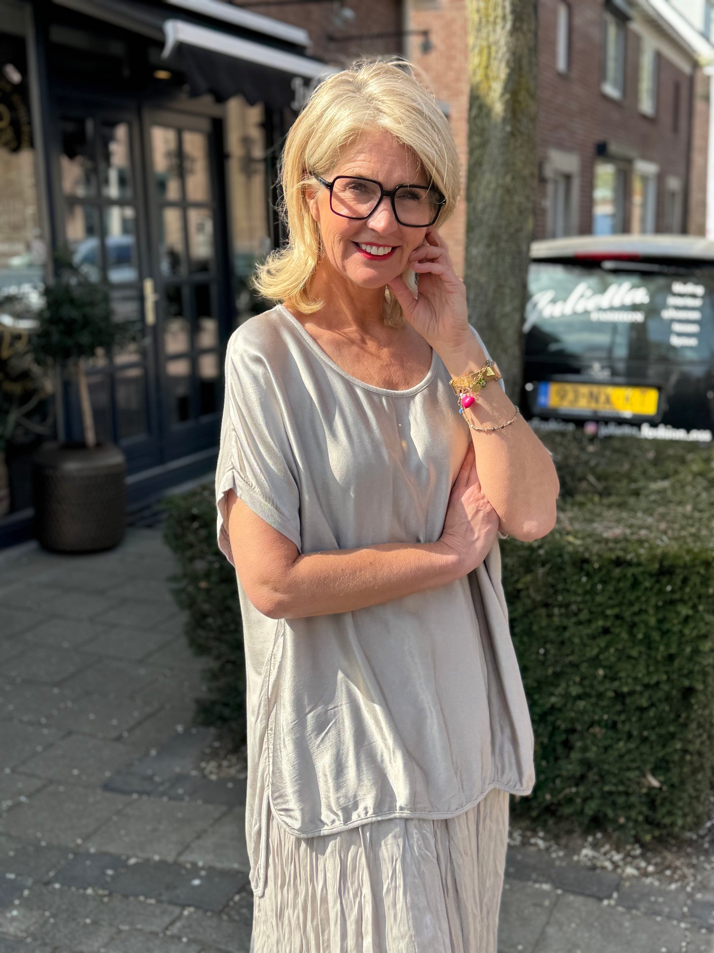Shirt Dyvie / Taupe