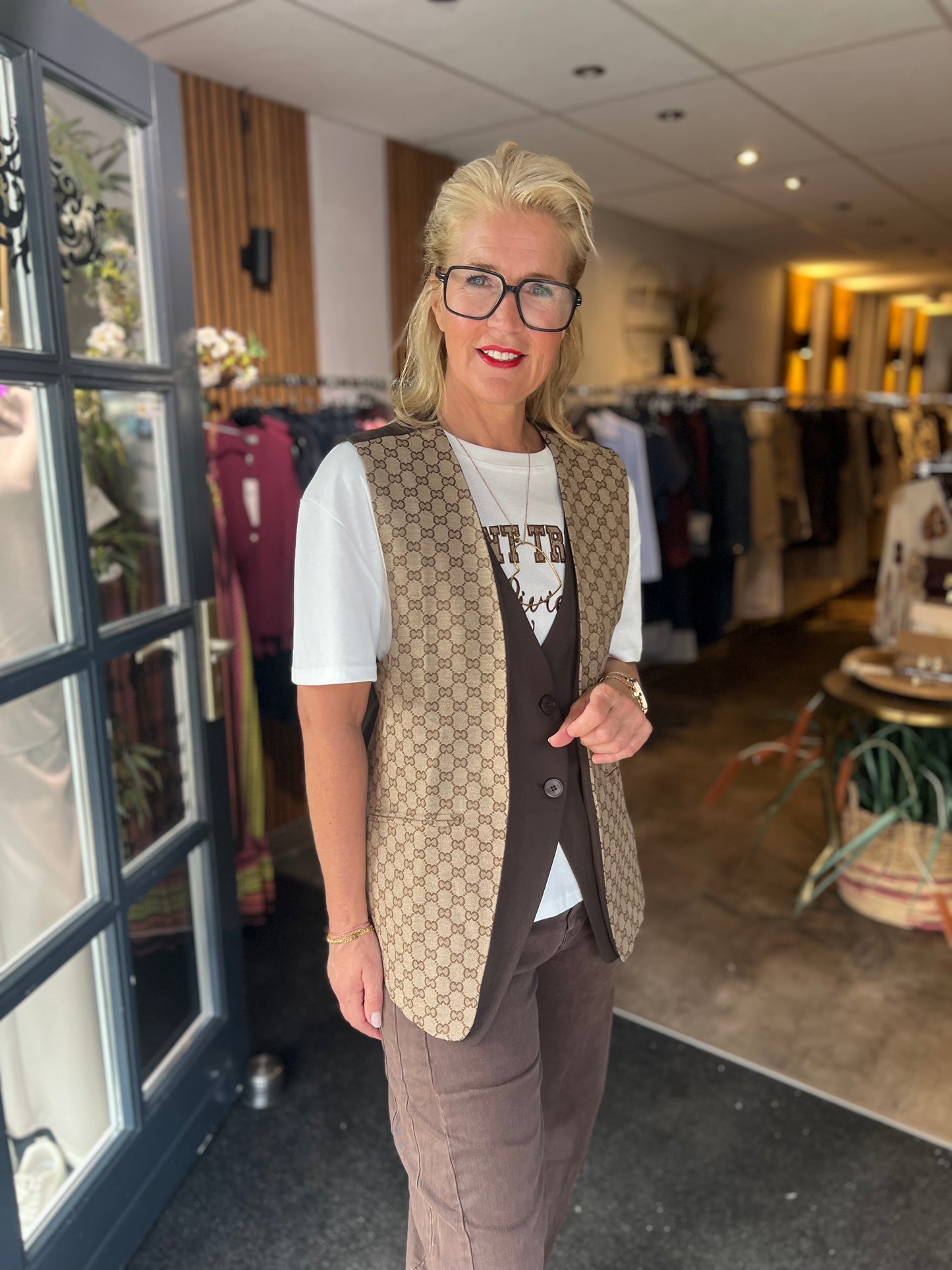 Gilet Perfect/ Choco