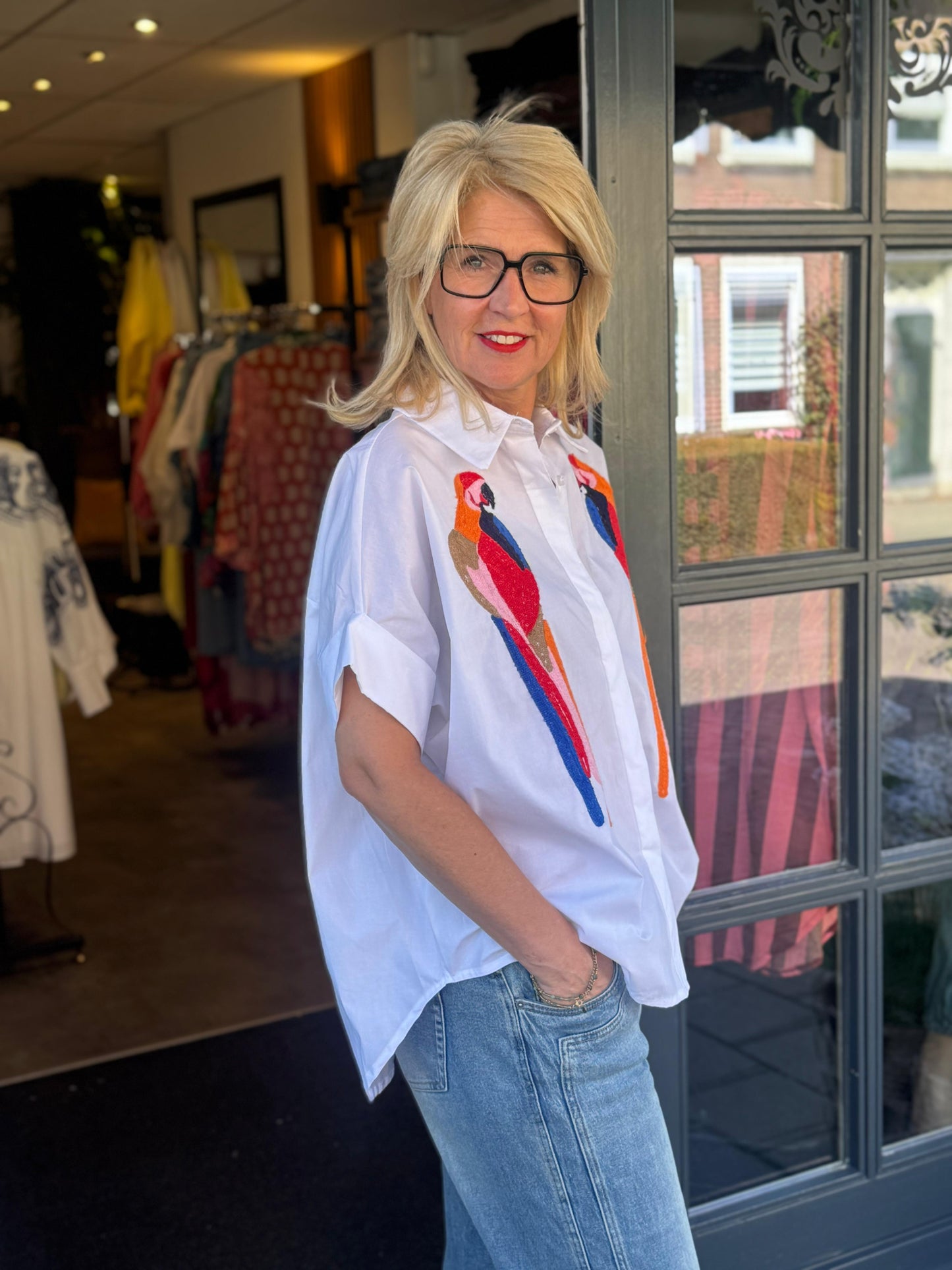 Blouse Papegaai 🦜