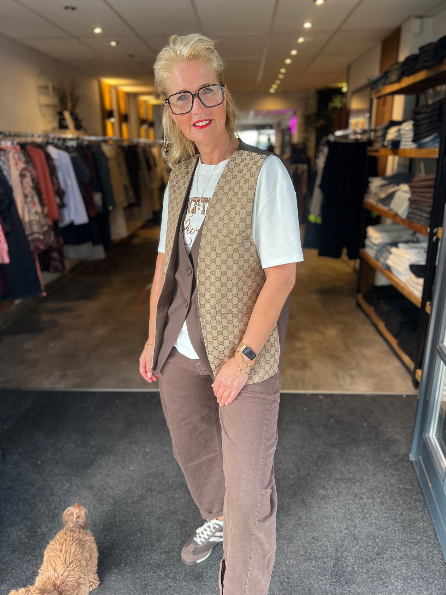 Gilet Perfect/ Choco