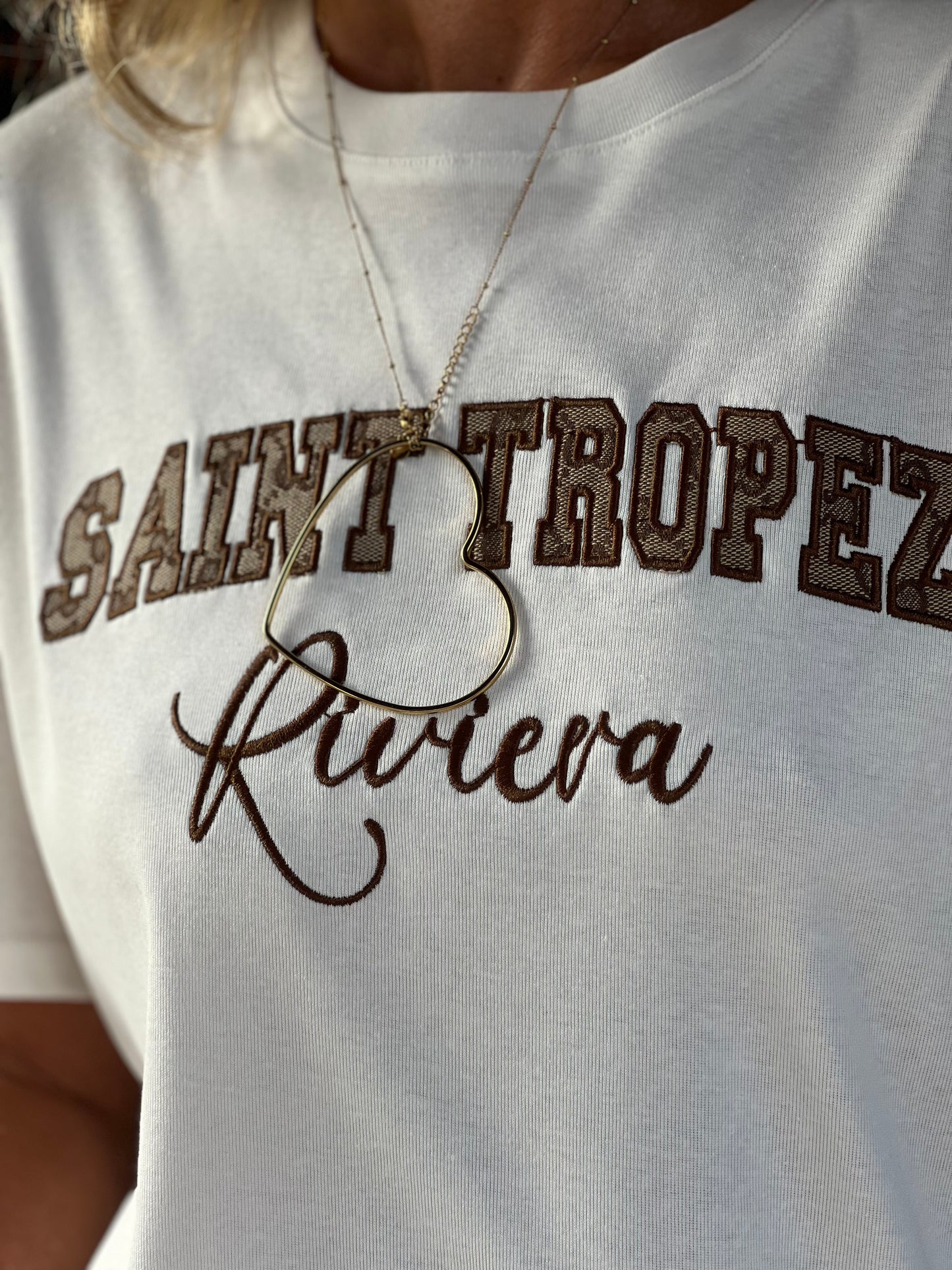 Shirt Logo/ wit