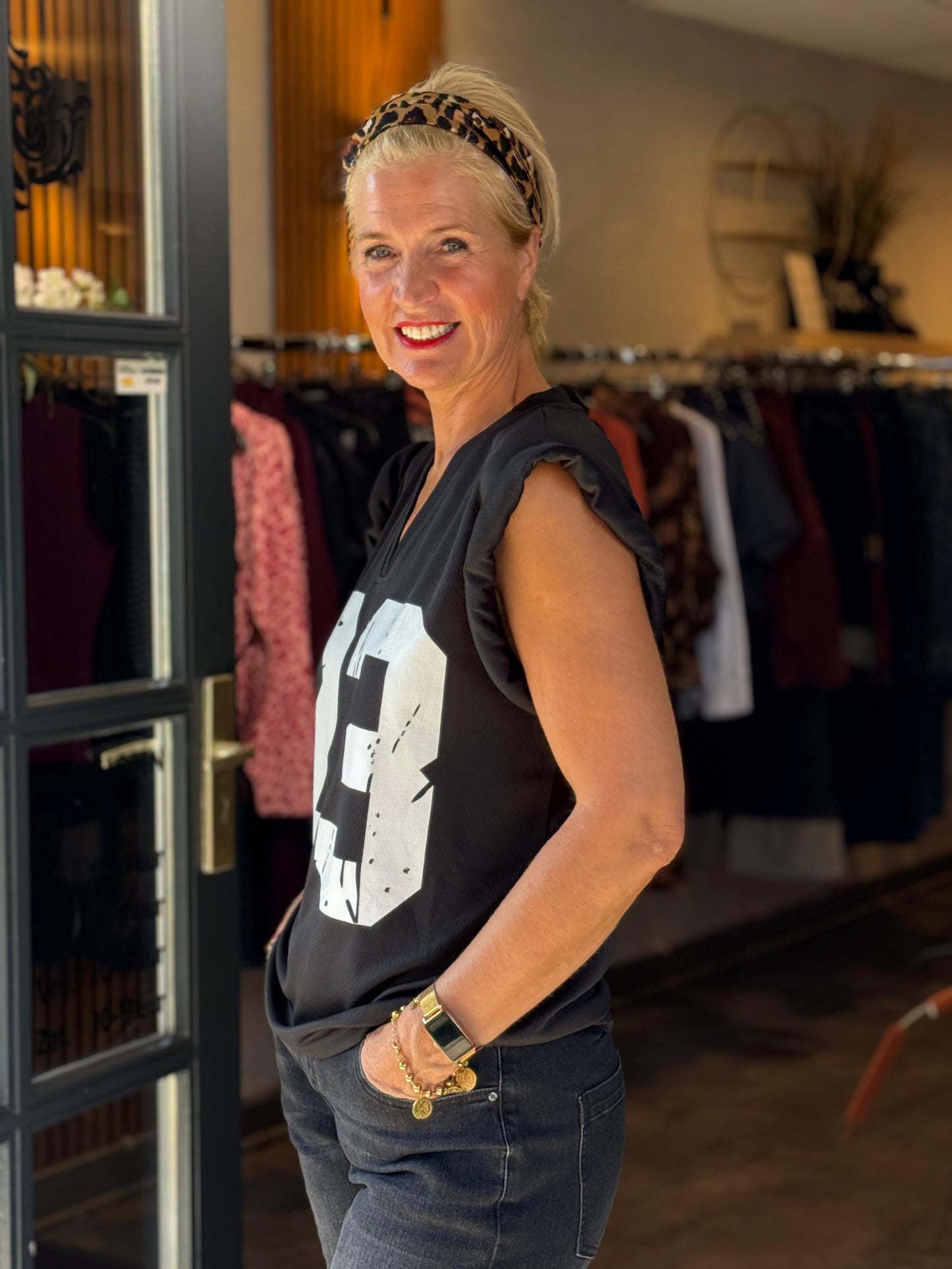 Shirt Basebelle/ zwart