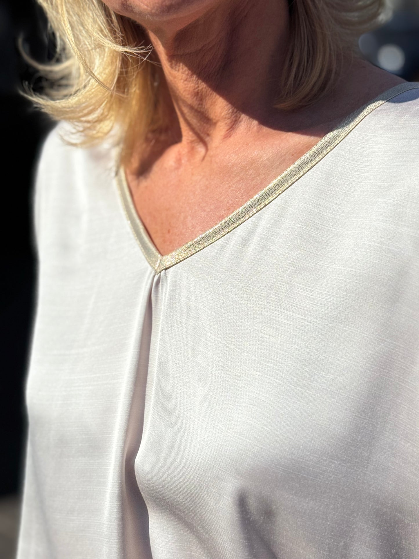 Shirt Dyvie gold / Champagne