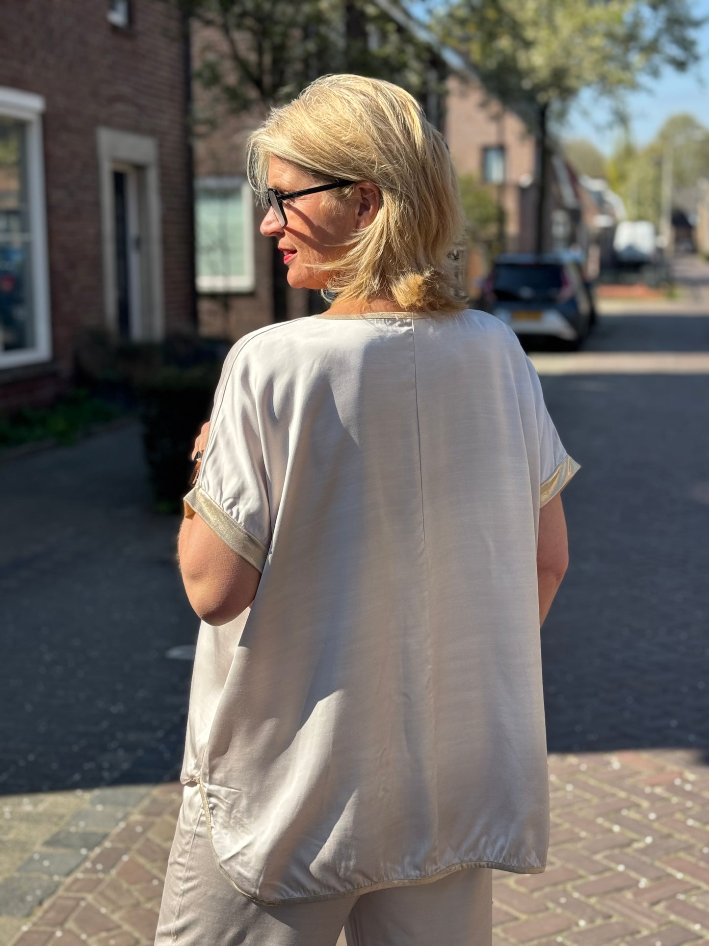 Shirt Dyvie gold / Champagne