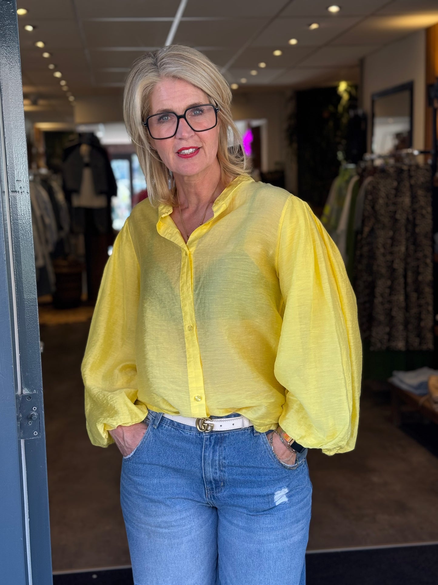 Blouse Lotte| Geel