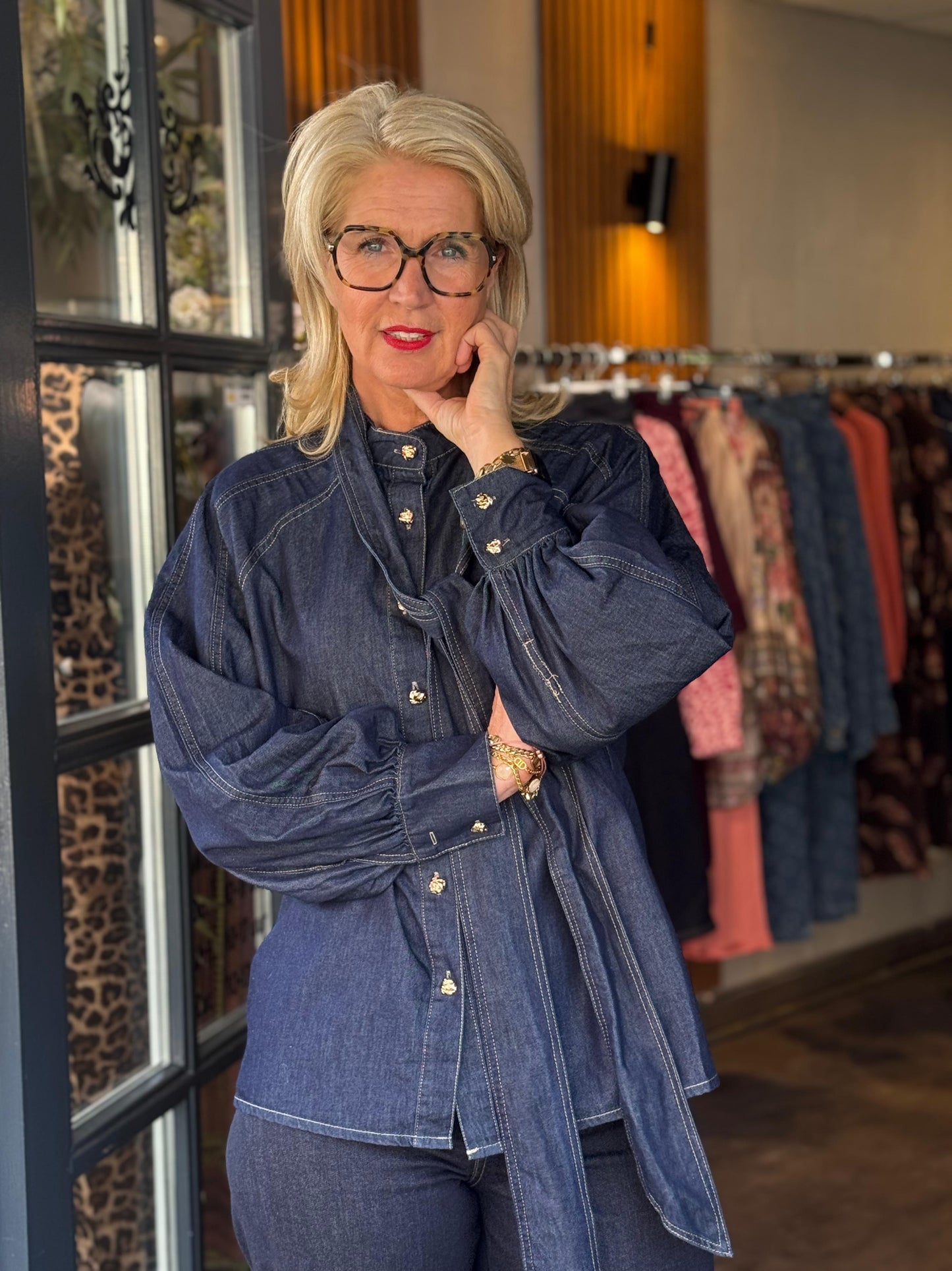 Jeans Blouse Grace / Noirbleu