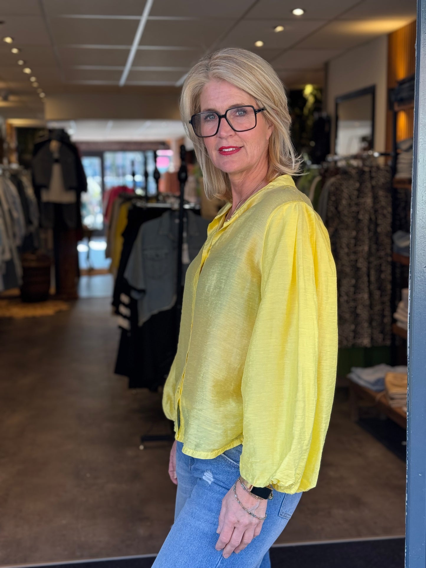 Blouse Lotte| Geel