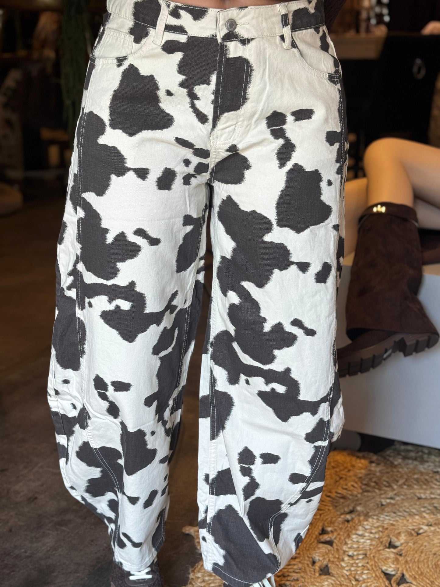 Jeans Barrel Cow