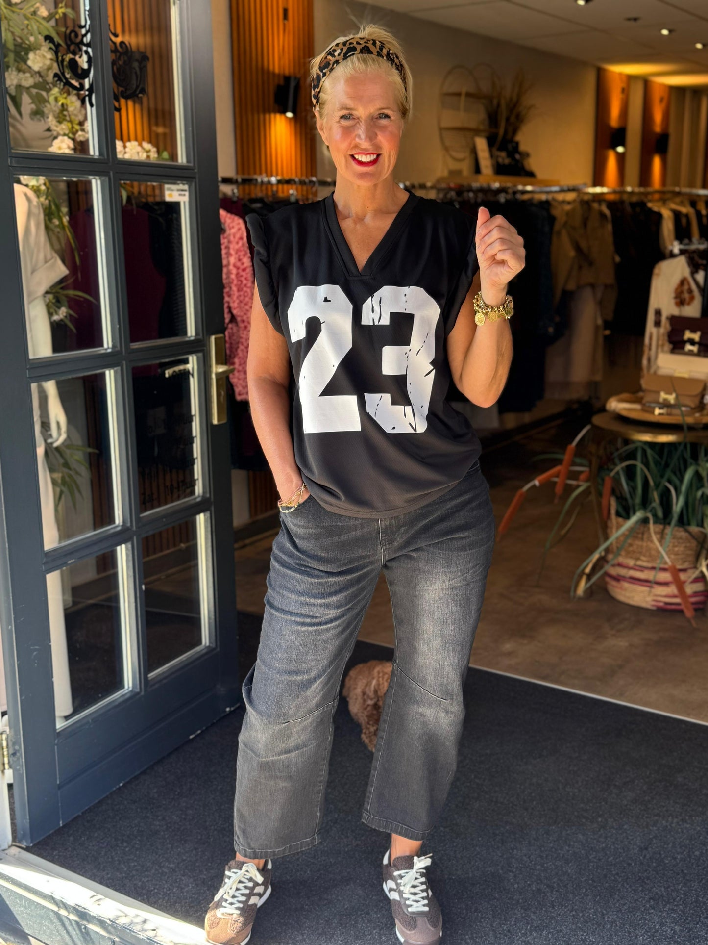 Shirt Basebelle/ zwart