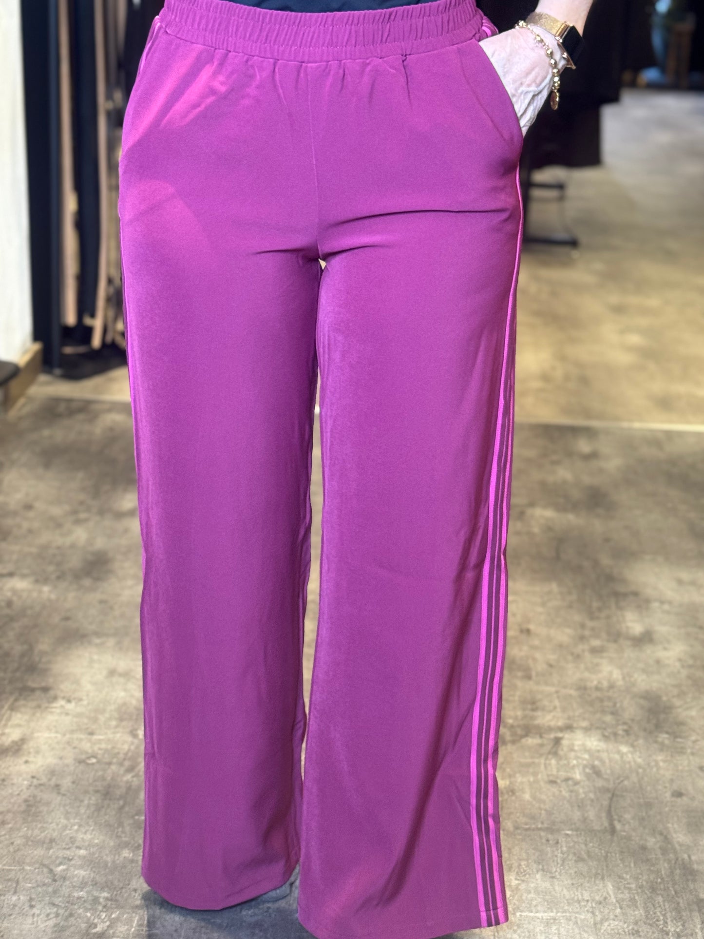 Broek sporty / Magenta