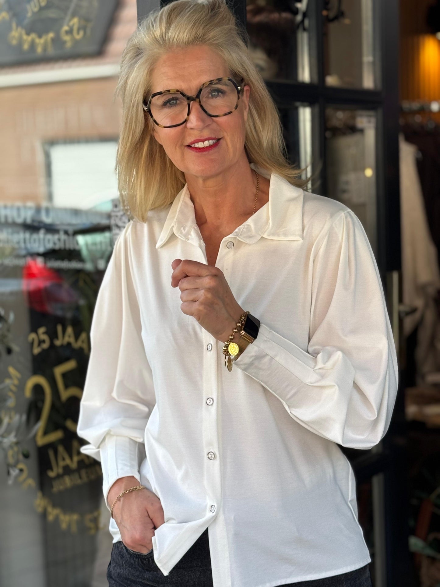 Soft Blouse/ Off White
