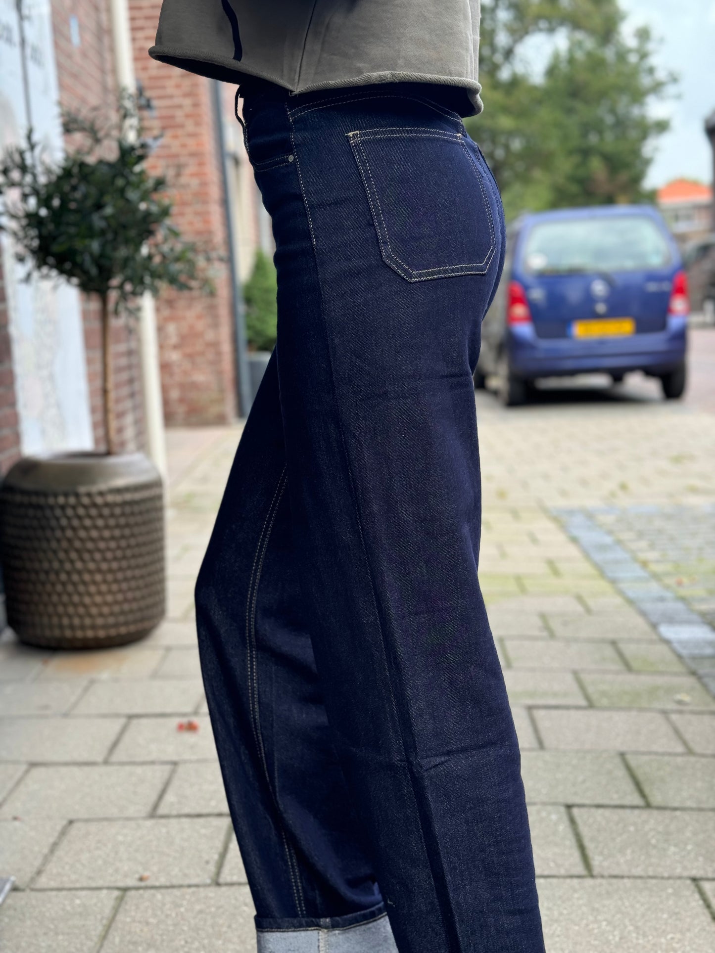 Jeans Redial | Omslag Wide Leg