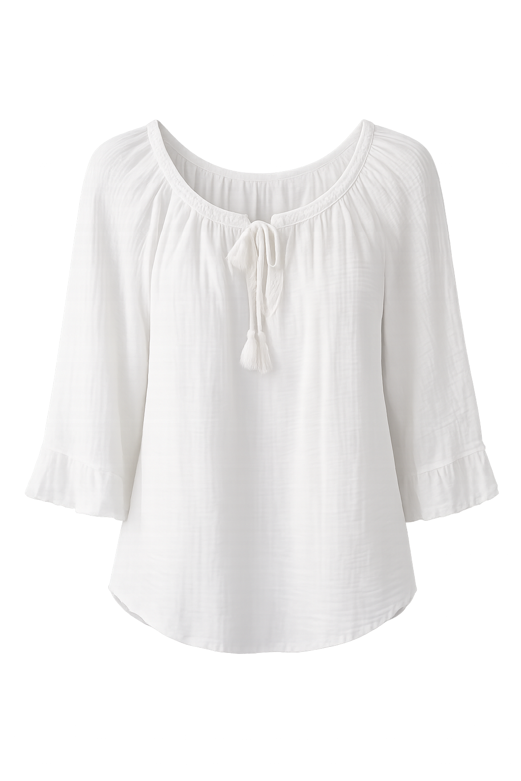 Blouse Demi/ wit