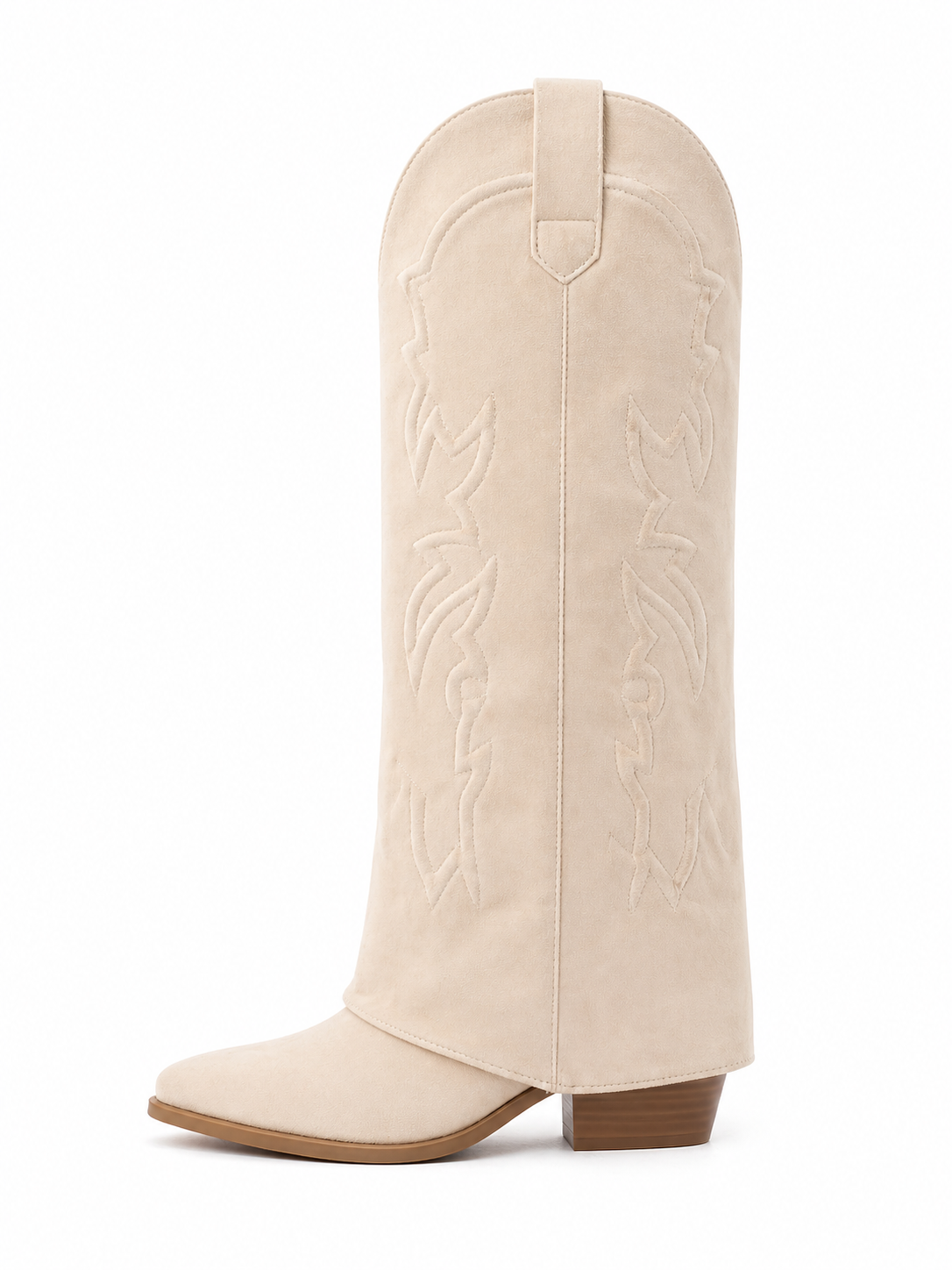 Boots Western/ crème