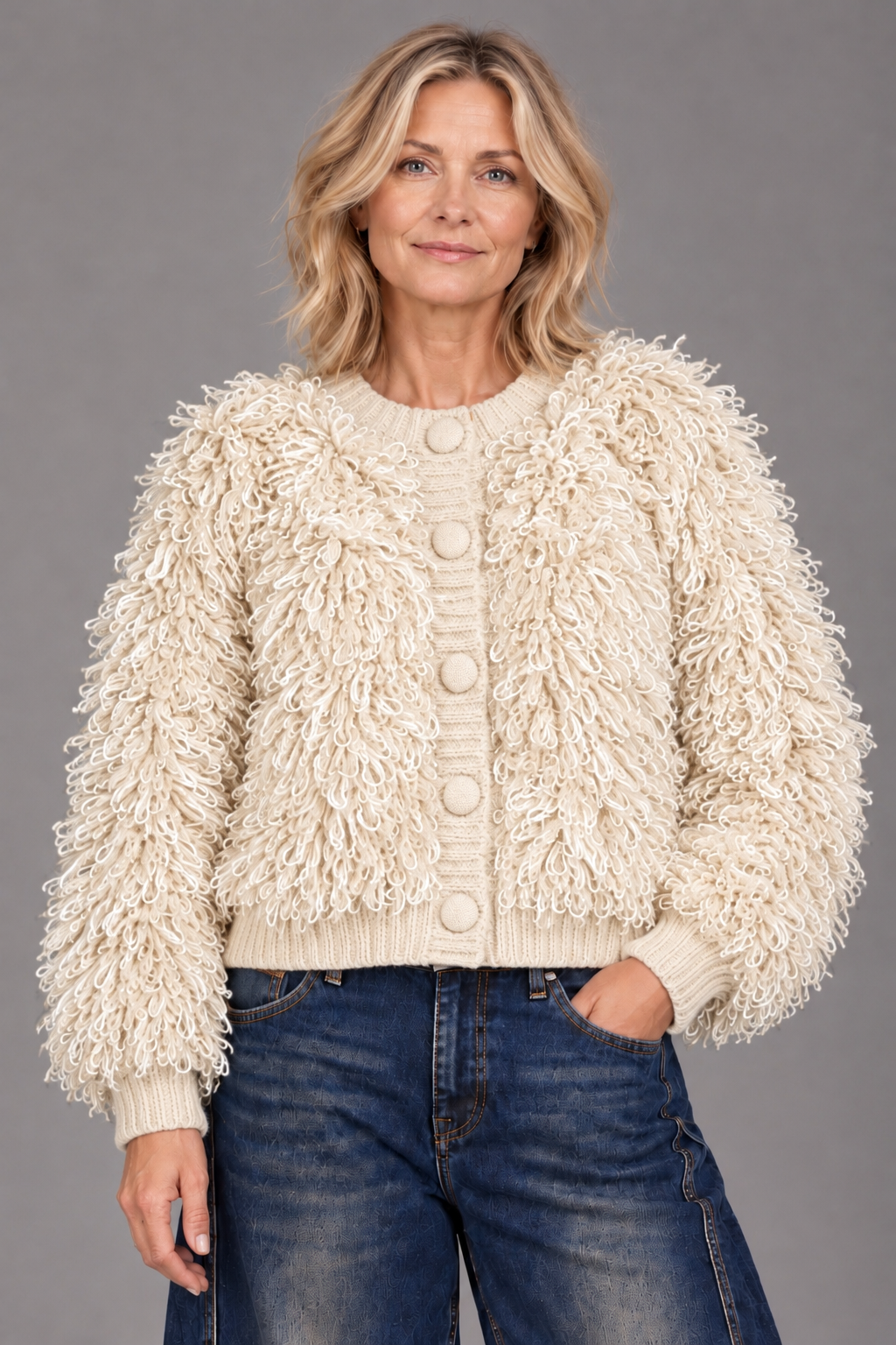 Vest Elise / Creme
