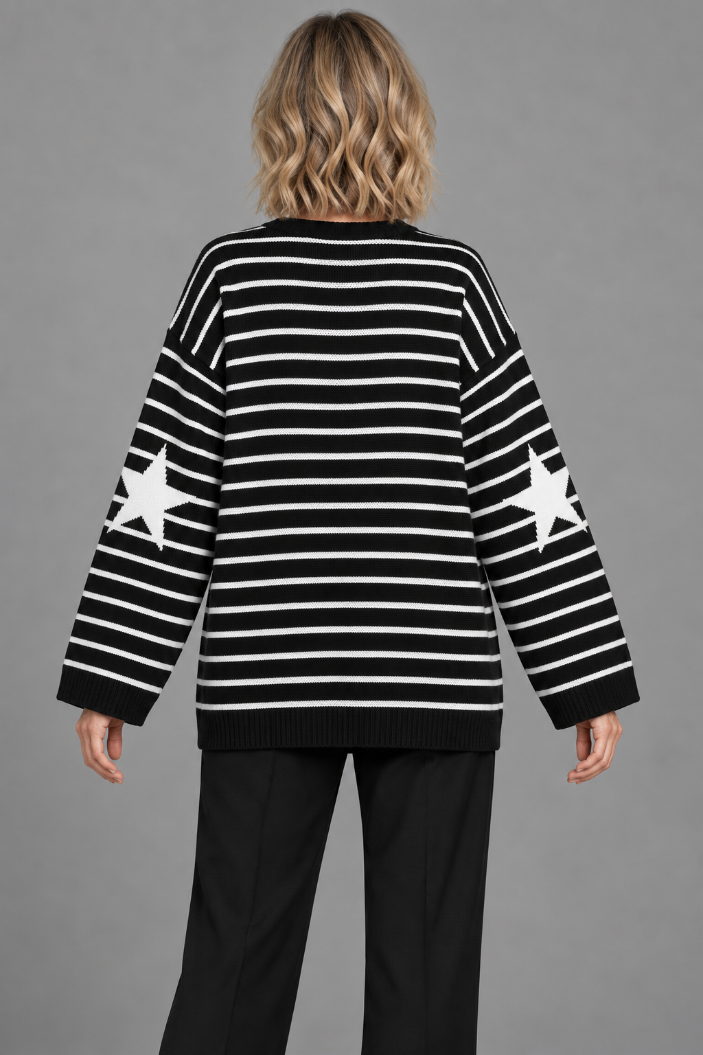 Trui Star/ zwart