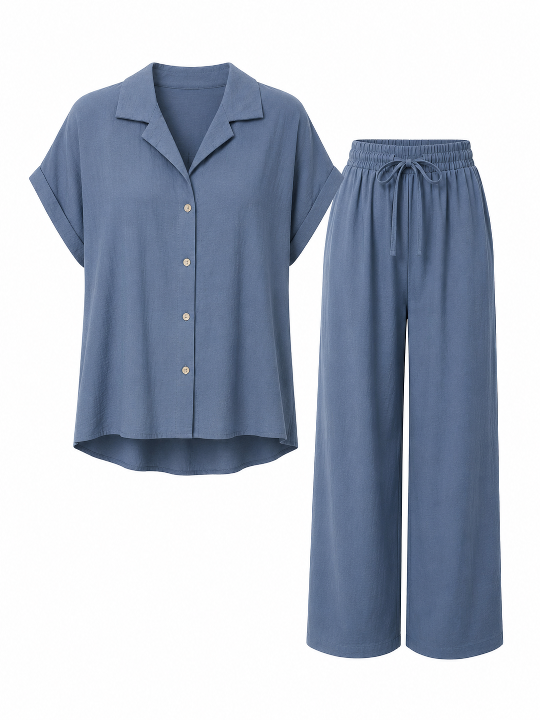 2-delig set Eva/ jeans blauw