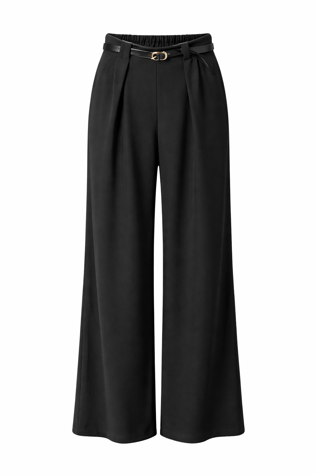 Elegante Plooibroek/ zwart